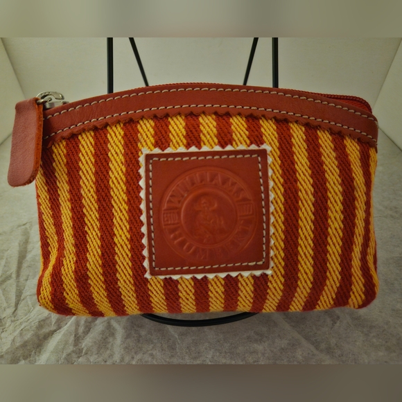 Williams Humbert Handbags - RARE Williams Humbert Limited Edition Pouch Striped